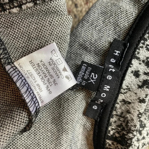 Haute Monde Snake Print Summer Shirt Women plus size 2X. - Picture 4 of 4